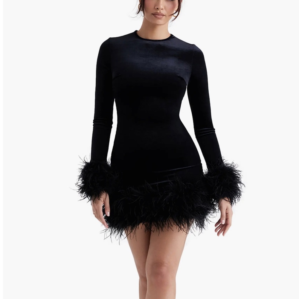 House of CB Elegant Black Minidress